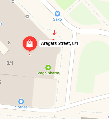 Aragatsi 8/1, c. Gyumri
